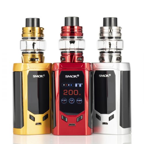 Buy SMOK R-KISS 200W & TFV8 BABY V2 STARTER KIT Online With Paypal